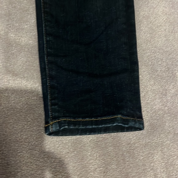 Authentic J Brand dark wash navy skinny jeans 5 pockets size 25 pants low rise - Picture 3 of 10